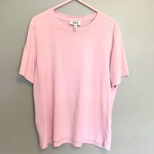 COS Light Pink Crew Neck Tee